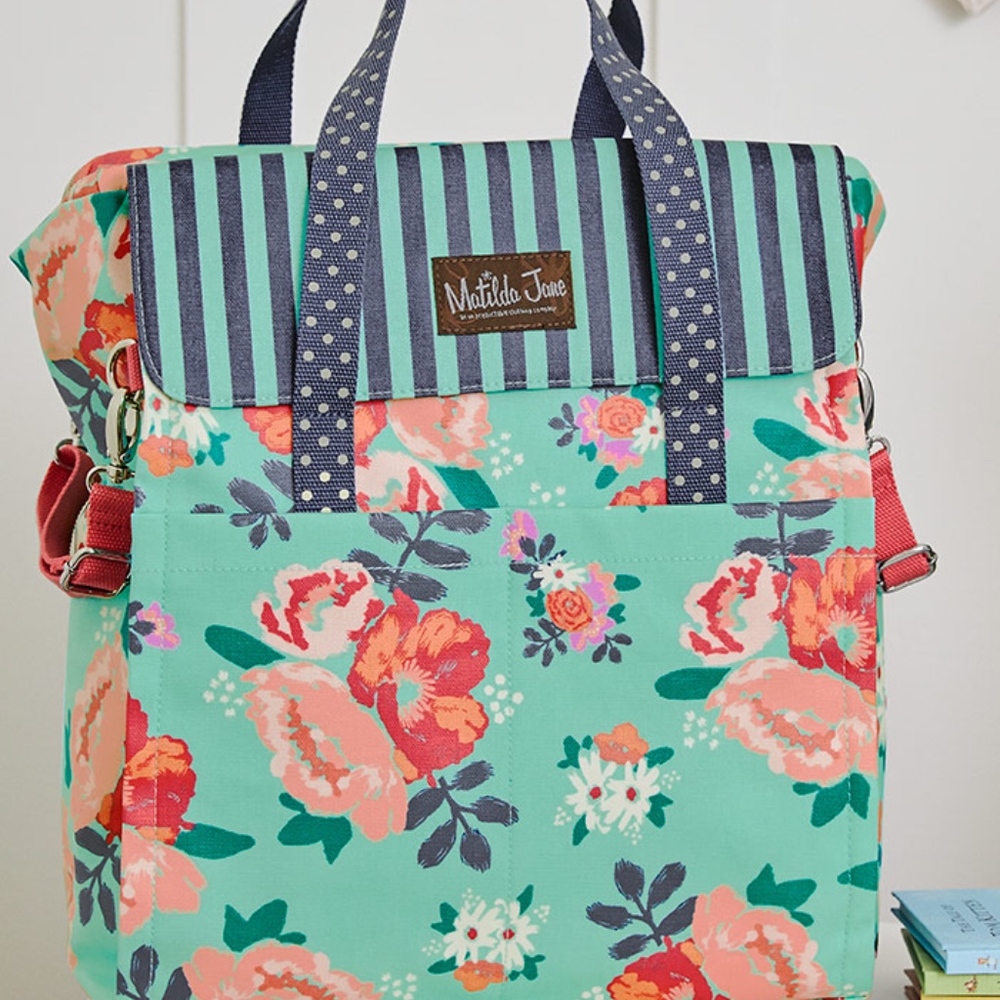 NWT Matilda Jane BYE BYE BABY Diaper Bag Backpack